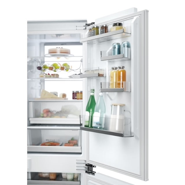 HAIER || Series 6 Titanium || 178CM || Inbouw || Koelvrieskast || WiFi || No Frost || myZone || Deur-op-deur || HBW7518CF