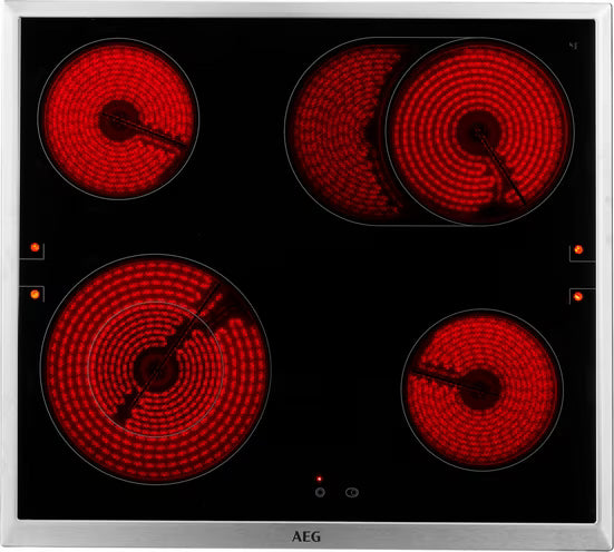 AEG 5000 || Inbouw|| Fornuis|| Oven + Kookplaat|| 60CM || 72L || MaxiKlasse || Aqua Clean || HH25HSB