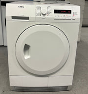 AEG T71272NAC condensdroger met geopende deur en trommel