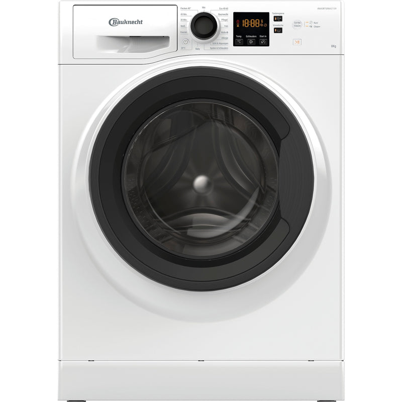 Bauknecht Super Eco 845 A energiezuinig witgoedapparaat in wit vooraanzicht
