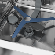 Bedieningspaneel aan de bovenzijde van de Beko BDIN38561C volledig integreerbare vaatwasser