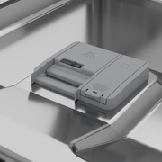 Beko bPRO 500 BDIN38561C vaatwasser strak ingebouwd achter een keukenfront