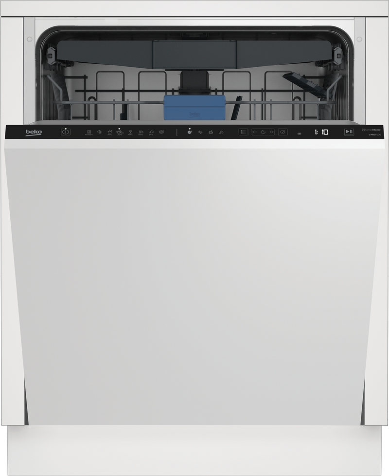 Beko bPRO 500 BDIN38561C volledig integreerbare vaatwasser voor 16 couverts met meubelfront