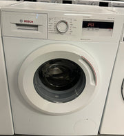 Bosch WAN28060NL wasmachine met geopende deur en zicht op de trommel