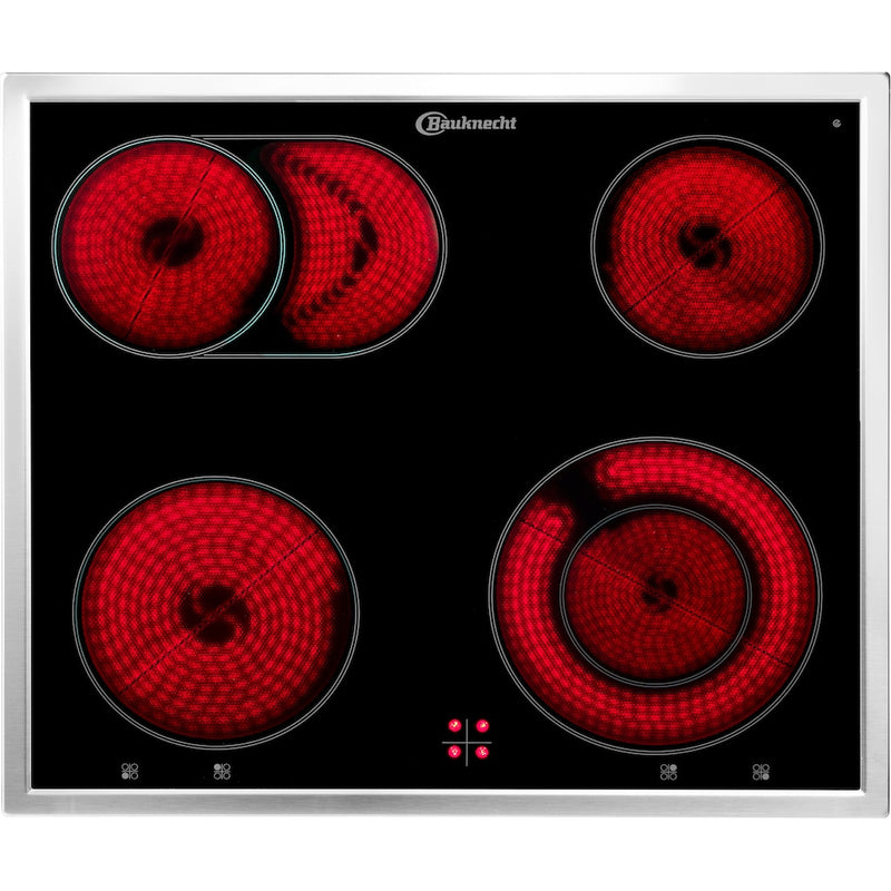 BAUKNECHT || Inbouw || Fornuis || Oven-kookplaatset || 65L || Hydrolyse || PowerHetelucht || HVS5 TH8VS3 ES