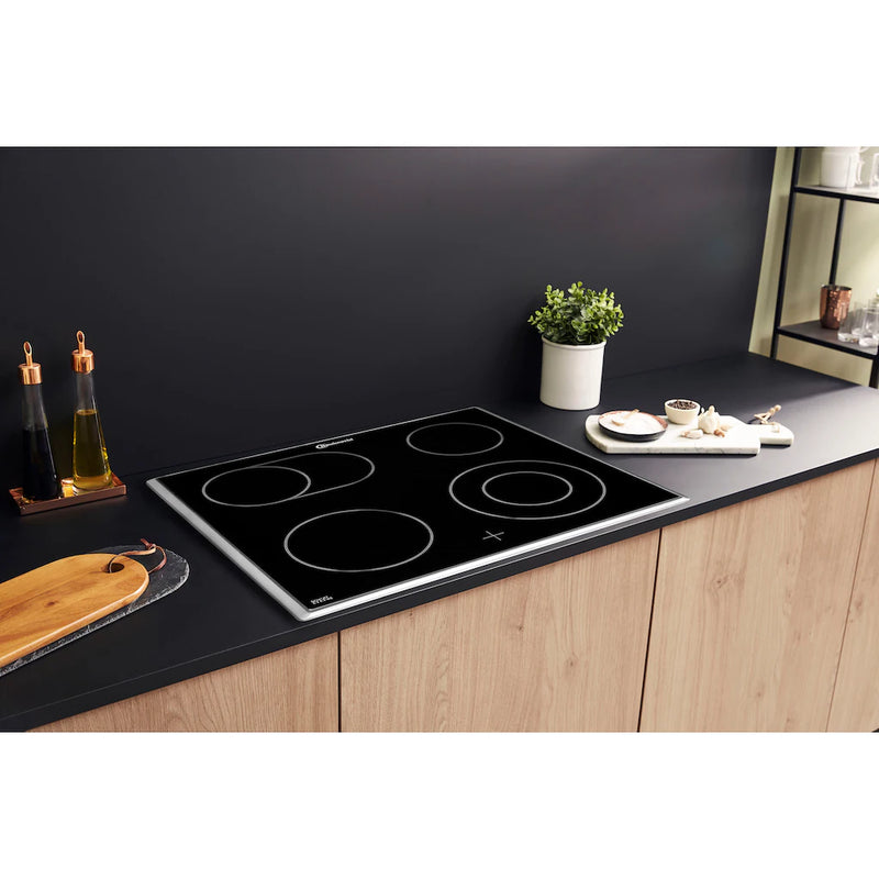 BAUKNECHT || 60CM || Inbouw || Fornuis || Oven + Kookplaat || 65L || DiamondClean || HVR2 KH5V2 IN