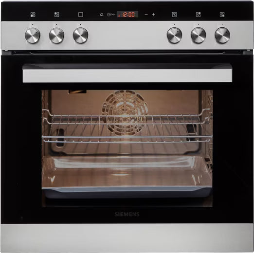 SIEMENS || Set || Inbouw || Fornuis || Oven & Kookplaat || 66L || 3D Hetelucht Plus || 4 Kookzones || 60CM || EQ110KA0Z