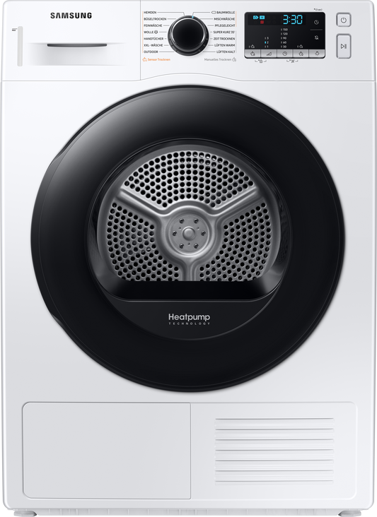 SAMSUNG 9KG WARMTEPOMPDROGER DV9ETA040AE