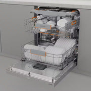 Bedieningspaneel aan de voorzijde van de Gorenje GU673A65X vaatwasser