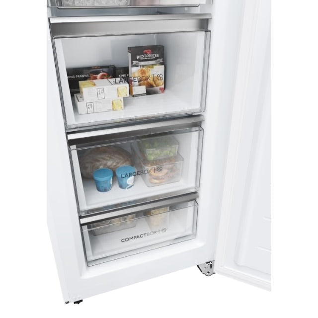 Detail van het No Frost ventilatiesysteem in de Haier H4F306WAH1 vrieskast