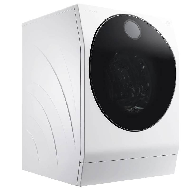 LG LSWD100E apparaat met geopende deur en zicht op de voorkant