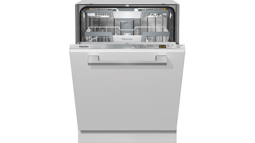 Miele G 5277 SCVi XXL Selection volledig geïntegreerde vaatwasser, vooraanzicht met keukenfront