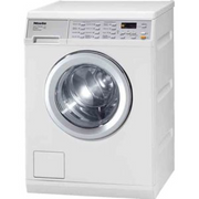 Miele SoftCare V 5845 7kg vrijstaande voorlader wasmachine in wit