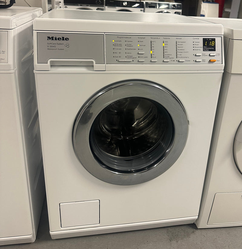 Miele V 5845 WPS wasmachine met 7 kg trommel – degelijke voorlader te koop bij Ado’s Witgoed in Wijchen