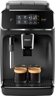 Gebruiksvriendelijke Philips EP2220/10 koffiemachine met melkopschuimer – ideaal voor cappuccino en espresso, via Ado’s Witgoed
