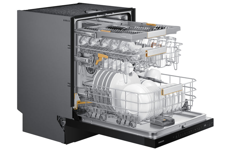 Bedieningspaneel aan de bovenzijde van de Samsung DW60CG880UB1EG vaatwasser