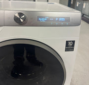 Samsung WW80T936ASH wasmachine met geopende deur en zicht op de trommel