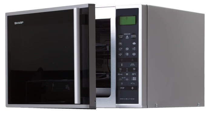 Bedieningspaneel en display van de Sharp R-961INW combimagnetron