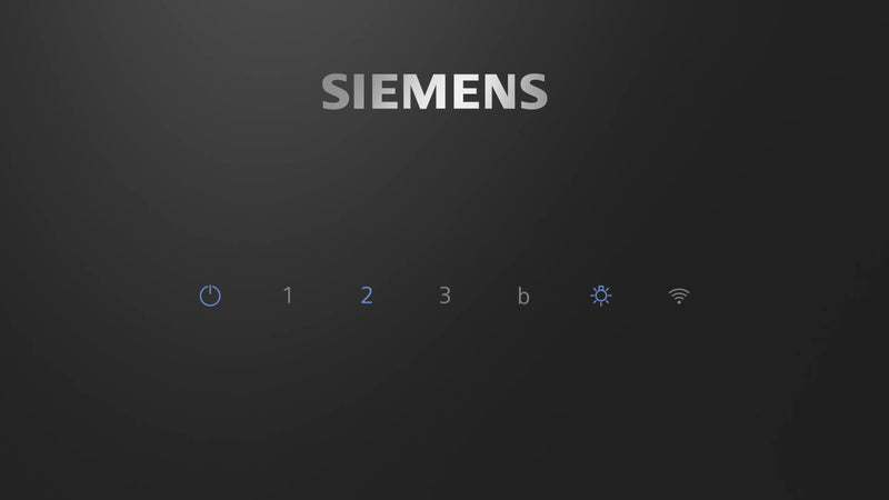 Touchbediening en display van de Siemens LC81KAN60 afzuigkap