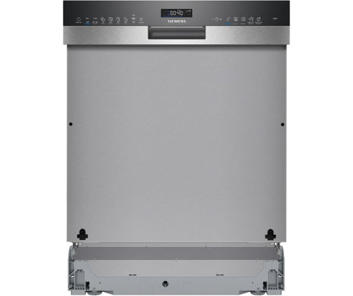 Siemens SN53ES22AE half geïntegreerde inbouw vaatwasser met strak frontdesign