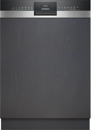 Zijaanzicht van de Siemens SN53ES22AE vaatwasser met geopende deur