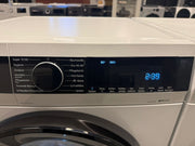 Detail van de wasmiddellade van de Siemens WG56G2M40 voorlader wasmachine