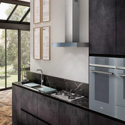 SMEG KS905SXE2 Linea wandafzuigkap als eyecatcher in een moderne keukenopstelling