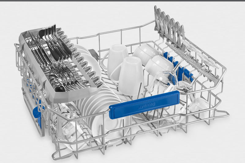 Technische details van de energiezuinige SMEG PL234CXDE inbouw vaatwasser