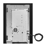 Close-up van het bedieningspaneel van de SMEG SIM3323D inductiekookplaat